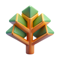 pristine exceptional Abstract tree symbol. Clean lines, minimal design, flat color, with Scalable Design. png