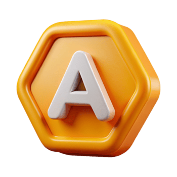 Maravilhoso se destacarem carta crachá com uma negrito personagem. mínimo, escalável, fresco arestas com escalável Projeto. png