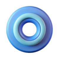 immaculate reflective coastal Symmetrical O constructed from concentric circles. Flat color, clean lines with Scalable Design. elite png