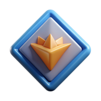 splendid inspired Diamond-shaped badge with a bold, geometric crown. Clean lines, single-weight stroke, with Scalable Design. png