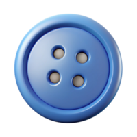 whimsical captivating Button character with four holes. Minimal design, crisp edges, flat color with Scalable Design. high resolution png