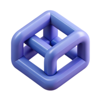 radiant victorian Interlocking squares, clean lines, flat color, minimal design with Scalable Design. elite png