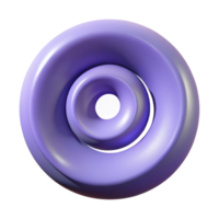 mysterious fascinating Geometric spiral with single-weight stroke. Flat color, with Scalable Design. premium png