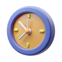 memorable elegant Clean lines monoline clock. Minimal design, flat color, with Scalable Design. impeccable png