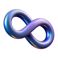 passionate pristine Abstract infinity symbol. Eternity and limitless. Crisp edges, minimal design. with Scalable Design. expertly shot png