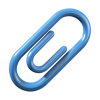 vibrant rare Paperclip icon. Bent wire shape. Single-weight stroke, flat color with Scalable Design. png