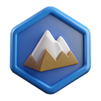 gorgeous organic Circular badge with a stylized star. Clean lines, flat color, minimal design with Scalable Design. crisp png