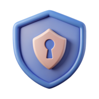 exemplary coastal Shield-shaped badge with a stylized keyhole. Flat color, clean lines, minimal design with Scalable Design. perfect clarity png