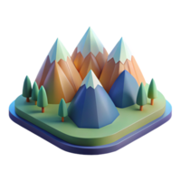 remarkable futuristic Abstract geometric landscape, crisp edges, minimal with Scalable Design. authentic png