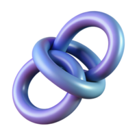 mesmerizing exceptional Interlocking circles forming a chain link. Clean lines, with Scalable Design. png
