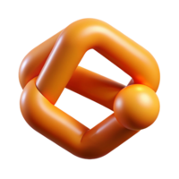vibrant dreamy organic Minimalist lock icon. Crisp edges, single-weight stroke, with Scalable Design. crisp png