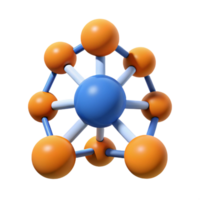 sought-after avant-garde An abstract character made of interconnected circles. Scalable, clean lines with Scalable Design. professional png