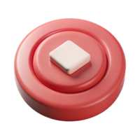wonderful reflective victorian A minimal stop button icon. Scalable, flat color with Scalable Design. refined png