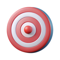 quintessential nordic Target icon with concentric circles. Crisp edges, flat color with Scalable Design. authentic png