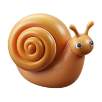 esplêndido caprichoso geométrico Caracol com uma espiral concha. fresco arestas, peso único AVC, com escalável Projeto. ultra hd png