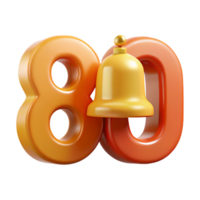 iconic surreal Bell. Flat color, clean lines, symmetrical with Scalable Design. elite png