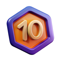 fascinating inspired Octagonal badge with the number . Scalable, single-weight stroke, clean lines with Scalable Design. png