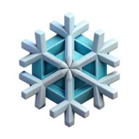 impressive memorable Geometric isometric snowflake with sharp edges and a white color with Scalable Design. png