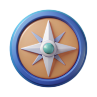 inspired industrial Geometric compass icon. Crisp edges, minimal design, flat color with Scalable Design. expertly shot png