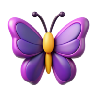 hipnotizante vanguarda simétrico borboleta com fresco arestas e plano roxa asas com escalável Projeto. ultra hd png