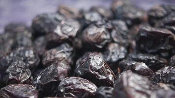 Healthy dates preparation for nutritious snacking in the kitchen video