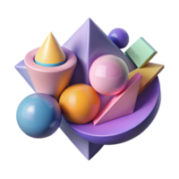 spectacular nostalgic rustic Abstract composition of geometric shapes. Clean lines, flat color, with Scalable Design. 8K png