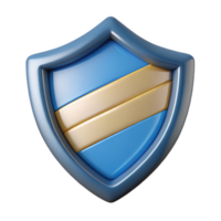 playful magnificent Shield badge with three horizontal stripes. Clean lines, crisp edges, with Scalable Design. artisan png