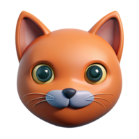 mesmerizing nostalgic nordic Stylized cat face with clean lines and sharp edges. Minimal, flat color with Scalable Design. fine detail png