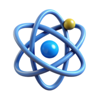 melancholic beautiful Abstract atom symbol. Clean lines, minimal design, with Scalable Design. original png