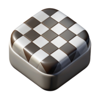 notable retro Geometric rendering of a cube. Crisp edges, with Scalable Design. precision png