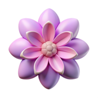memorable minimalist Symmetrical flower with clean lines and defined petals. Flat color with Scalable Design. exclusive png