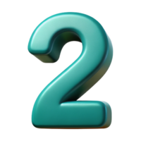 notable creative Crisp edges, flat color numeral in teal. Symmetrical, with Scalable Design. museum quality png