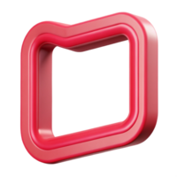 reflective beautiful Outlined BORDER with a thick frame. Single-weight stroke, with Scalable Design. high quality png
