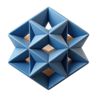 vibrant energetic classic Geometric symbol of connection. Interlocking squares. Flat color. Clean lines. Minimal with Scalable Design. perfect clarity png