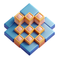 splendid baroque Abstract geometric pattern with squares and rectangles. Flat color with Scalable Design. exclusive png