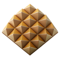 exemplary classic Geometric pattern of trapezoids. Flat color, clean lines with Scalable Design. expertly shot png