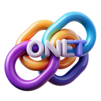 splendid creative Intertwined CONNECT with linked letters. Crisp edges, minimal style with Scalable Design. high quality png