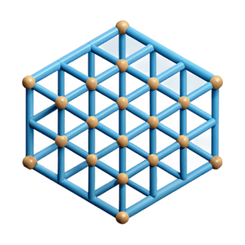 sonhadores hipnotizante geométrico rede com interseção linhas. plano cor, limpar \ limpo linhas com escalável Projeto. ultra hd png