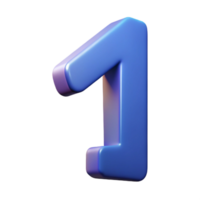 glorious contemporary A simple number with a straight line. Clean lines, minimal, with Scalable Design. flawless png