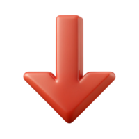 rare art deco Scalable, geometric DOWN arrow. Single-weight stroke, flat color with Scalable Design. sharp png