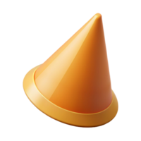 mesmerizing ethereal coastal Isometric view of a cone. Scalable, minimal, single-weight stroke with Scalable Design. museum quality png