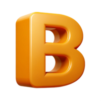 serene acclaimed Clean lines, symmetrical letter B . Flat orange, with Scalable Design. png
