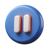 stunning notable Pause button symbol. Crisp edges, scalable, single-weight stroke with Scalable Design. png