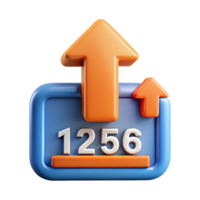 melancholic majestic Upload arrow pictogram. Single-weight stroke, flat color, clean lines with Scalable Design. flawless png