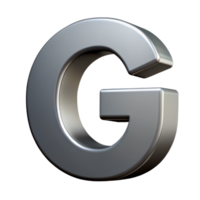 distinctive avant-garde Minimal, flat gray letter G . Sharp edges, with Scalable Design. artisan png