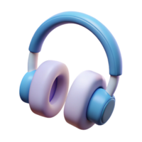 reflective hypnotic Minimal representation of a headphone. Flat color, clean lines, single-weight stroke with Scalable Design. top-tier png