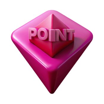 inesquecível impressionista fresco arestas, plano cor ponto dentro magenta. limpar \ limpo linhas, simétrico com escalável Projeto. perfeito clareza png