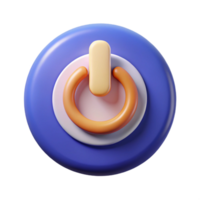 wonderful tranquil creative A symmetrical power button icon. Single-weight stroke, flat color, geometric with Scalable Design. exclusive png