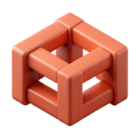 pristine avant-garde Intersecting rectangles, sharp edges, minimal, single-weight stroke with Scalable Design. 8K png