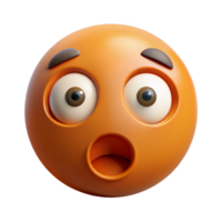 harmonious alluring A surprised face with wide open circular eyes. Flat color, clean lines, with Scalable Design. fine detail png